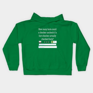 Fact Check Kids Hoodie